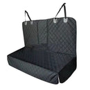 Dog Car Seat Cover Hard Bottom, Pet Seat Cover with Mesh Window,