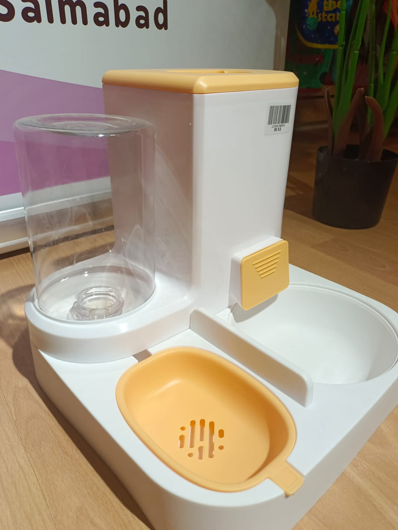 Automatic Cat Feeder Cat Feeder and Water Dispenser Pet Food Bowl for Travel