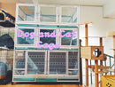 Superior Quality Pet Boarding Cage Tempered Glass For Pet Grooming Salon Sustainable Dog Boarding Cage