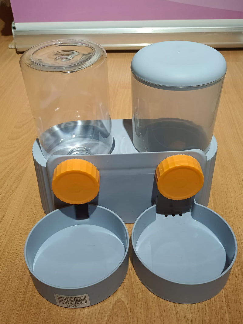 pet food and water dispenser