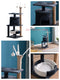 Cat Tower, with  Scratching Posts, Hanging Toys, Condo and Hammock for Kittens, Cats and Pets