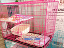 fodabel cats cage 2layers with wheel