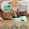 2 Pack Self Feeding Dog Food and Water Dispenser - 3.75L Automatic Pet Feeder for Small & Medium Dogs, Spill Proof Gravity Cat Feeder and Water Dispenser