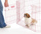 Pets Folding Metal Exercise Pen / Pet Playpen 6 panel