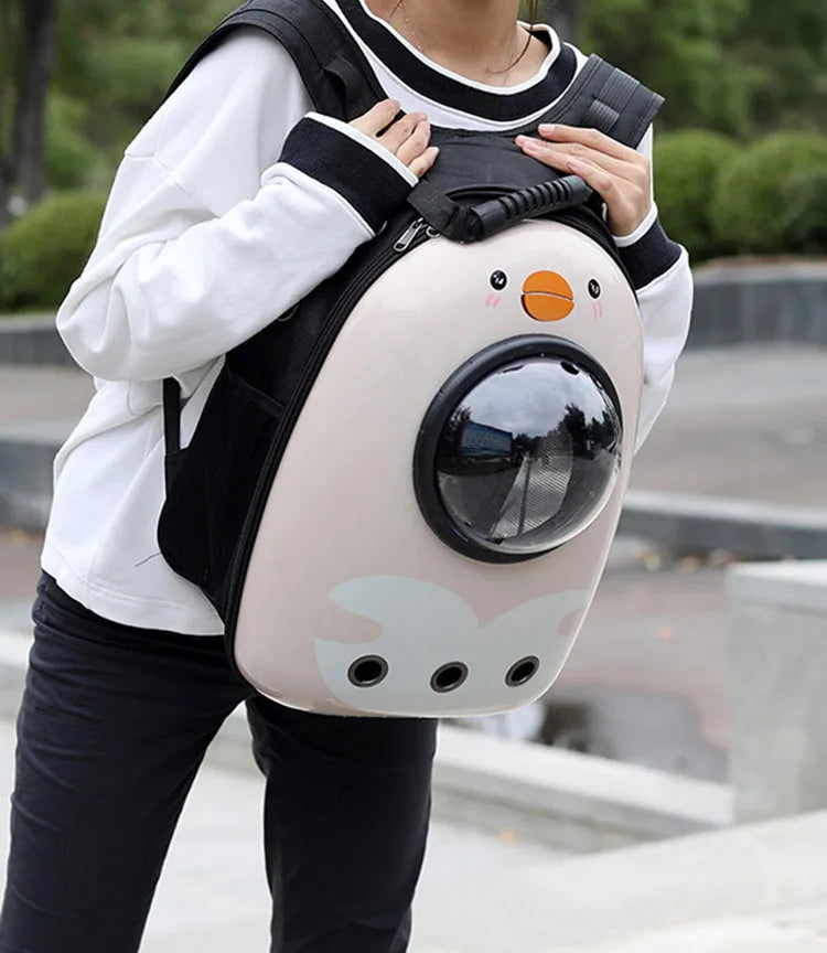 High Quality Window Transport Carrying Breathable Travel Bag Bubble Astronaut Pet Dog Space Capsule Cat Carrier Backpack