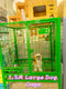 Medium and Large Dogs with Toilet Thickened Corgi Golden Retriever/German Shepherd Pet Cage