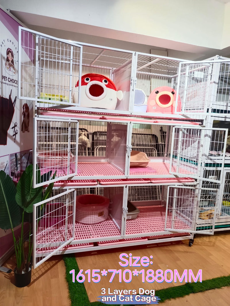 CAT & Dog CAGE 1600*710*188MM [3 STOREY]