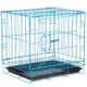 cage - single door metal crates with movable tray- & carry, kennel for medium dogs suitable for cats