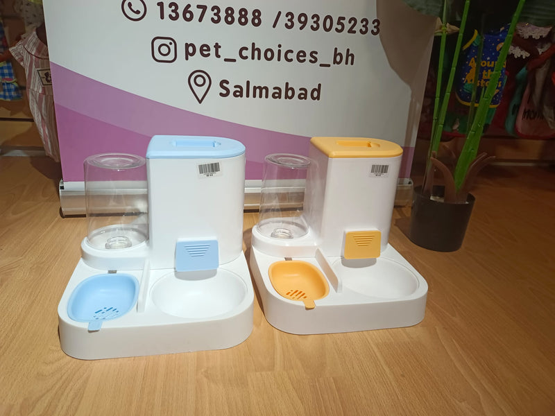 Automatic Cat Feeder Cat Feeder and Water Dispenser Pet Food Bowl for Travel