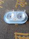 cat ear transparent two bowl